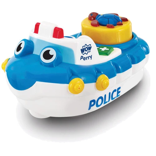 Полицейская лодка WOW TOYS (10347) (игрушка для купания)