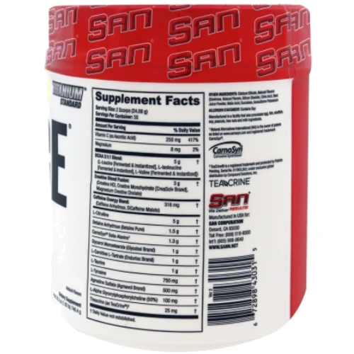Предтренировочный комплекс SAN Fierce Domination 730 g /30 servings/ Raspberry lemonade: Тип Комплекс до тренировки