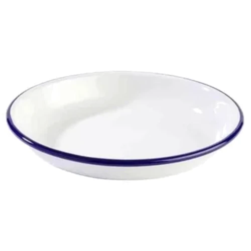Тарілка APS Enamelware емальована глибока 850 мл 40663 (401-40663): Тип Тарілка емальована глибока