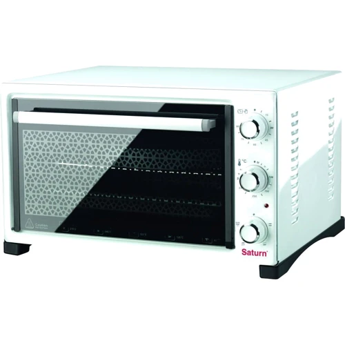 Електрична духовка настільна Saturn ST-EC10706 White