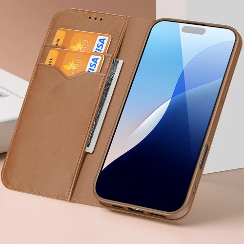 Чохол для iPhone Dux Ducis Hivo Brown для iPhone 16 Pro: Колір коричневий
