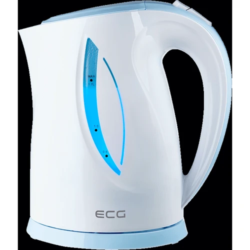 Електрочайник ECG RK 1758 Blue: Тип нагрівального елементу дисковий (прихований)