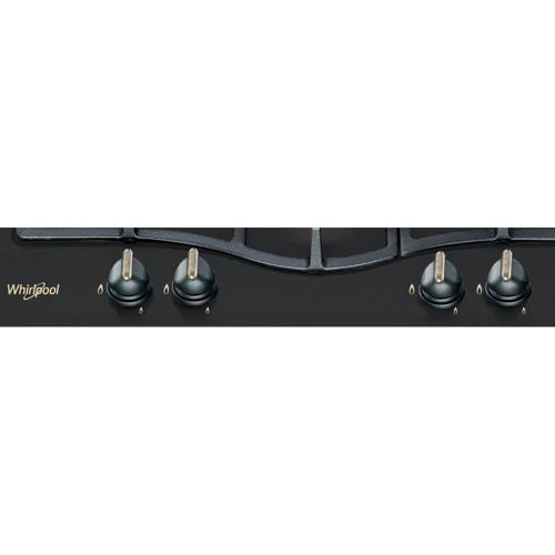 Варильна поверхня газова Whirlpool GMT 6422 AN: Розташування панелі спереду