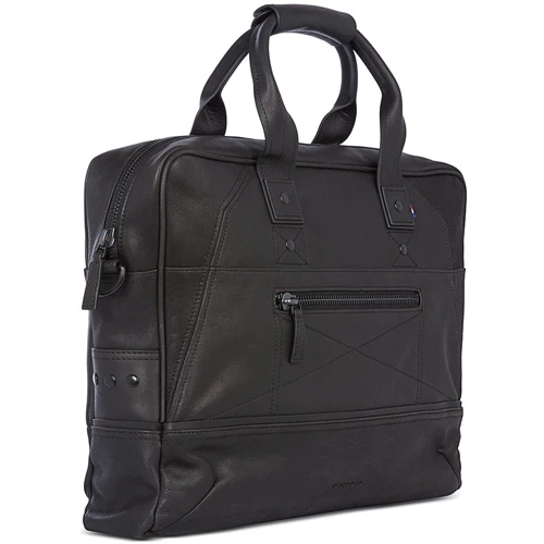 Decoded Leather Briefcase Black (D6MBC15BK) for MacBook Pro 15": Цвет Черный (Black)