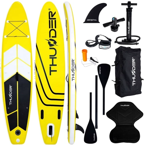 Надувна SUP дошка Thunder Coast 320 см із веслом Yellow (SUP-COAST-YELLOW) фото 2