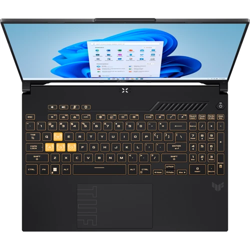 Ноутбук ASUS TUF Gaming F16 FX607JV Mecha Gray (FX607JV-ES73): Відеоадаптер NVIDIA GeForce RTX 4060, 8 ГБ