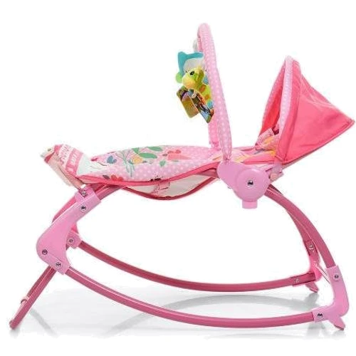 Шезлонг Bambi Розовый (PK-306-8): Возраст с рождения