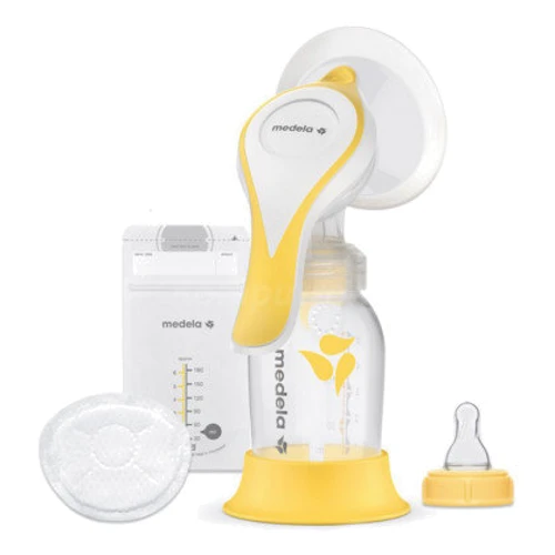 Механический молокоотсос Medela (Harmony Essentials Pack): Принцип работы ручной