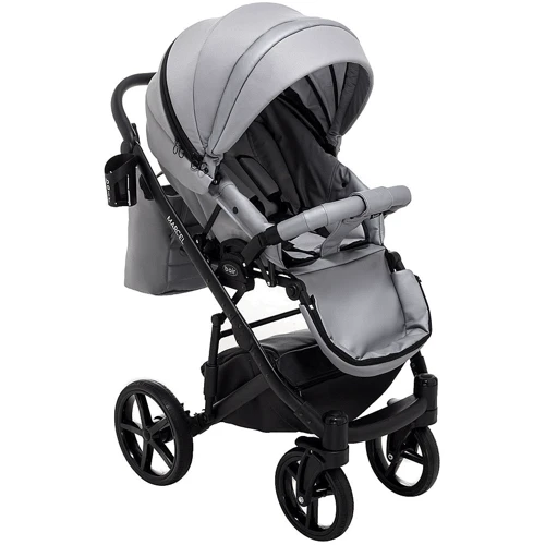 Коляска 2 в 1 Bair Marcel Soft BM-218 серый: Ширина шасси 60