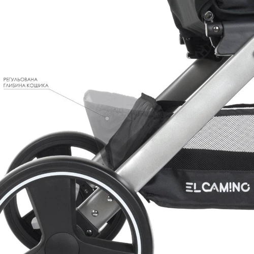 Прогулочная коляска El Camino Dynamic ME 1053 (onyx): Возможность установки люльки нет
