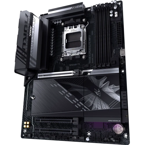 GIGABYTE B850 AORUS ELITE WIFI7 UA: Разъемы на задней панели USB 2.0, USB 3.1 Gen 2, S/PDIF (Оптический), Ethernet RJ-45, DisplayPort