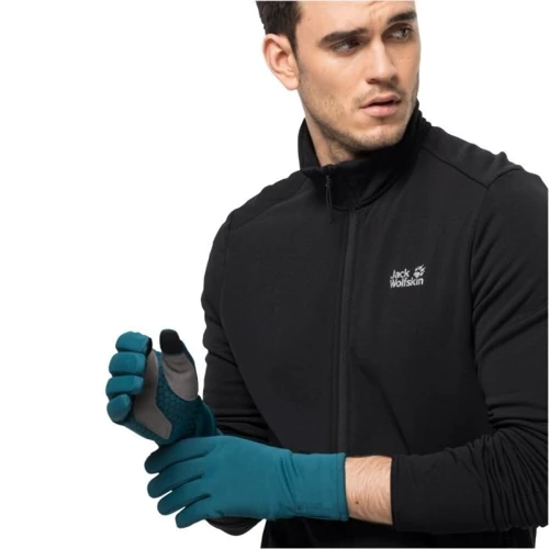 Перчатки Jack Wolfskin Allrounder Glove M синие (1910791_4133): Пол Унисекс