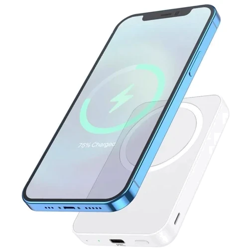 Внешний аккумулятор Hoco Power Bank 5000mAh J109 Easy MagSafe PD 20W White: Количество USB 1
