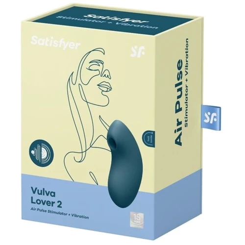 Вакуумный вибратор Satisfyer Vulva Lover 2 Blue