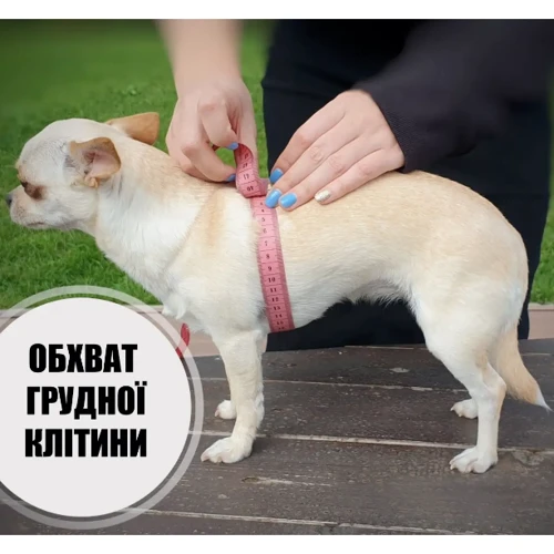 Шлея HiDog Comfort Boha green 54-60 см XL разноцветная (140\1004) фото 4