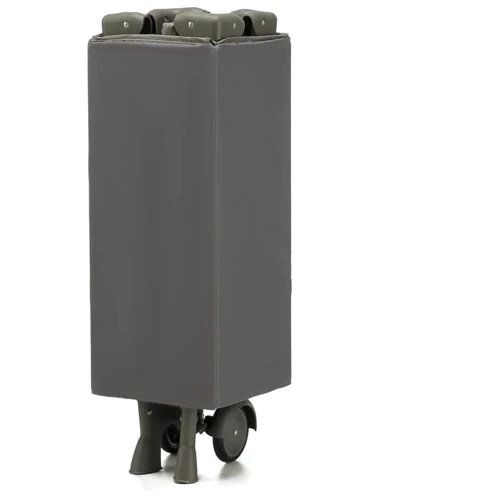 Ліжко-манеж Kinderkraft Joy 2 Dark Grey (KLJOY02DGR00000): Колеса 2 колеса