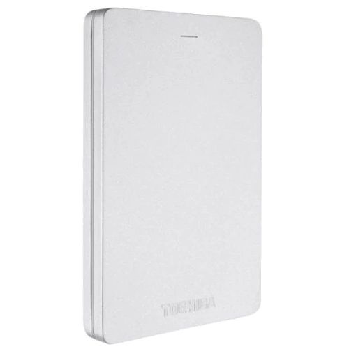 Внешний жесткий диск USB 1.0TB Toshiba Canvio Alu 2018 Silver (HDTH310ES3AB): Размеры, мм 113.5 x 75 x 12