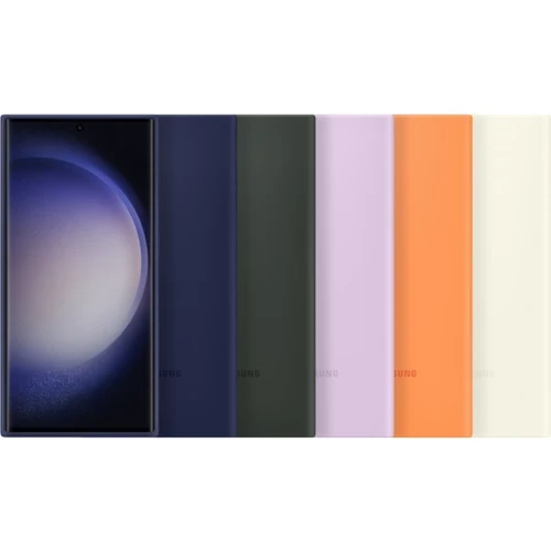Чехол для телефонов Samsung Silicone Cover Lilac (EF-PS918TVEGRU) for Samsung S918 Galaxy S23 Ultra: Пленка в комплекте нет