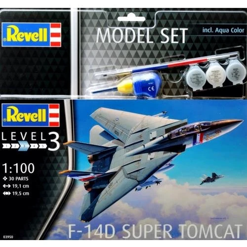 Подарочный набор Revell c моделью самолета F-14D "Super Tomcat" (RV63950)
