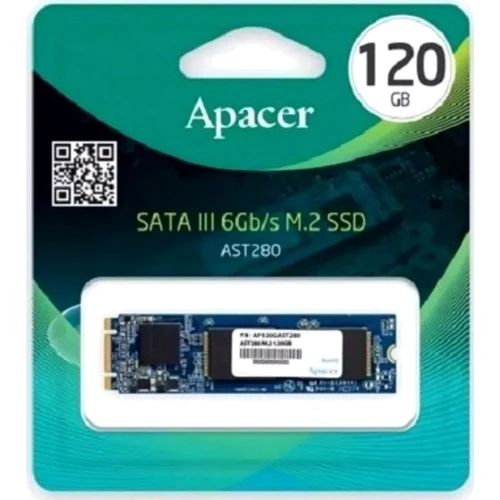 Apacer AST280 120 GB (AP120GAST280-1): Объем 120 ГБ