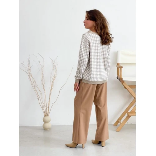 Кардиган АRTKNIT Лапки 27006 44-46 (M/L) бежевый: Вид Кардиганы