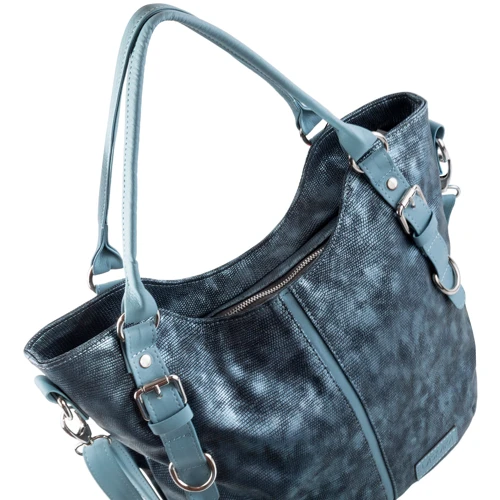 Женская сумка тоут Laskara голубая (LK-10244-party-blue): Страна производитель Чехия
