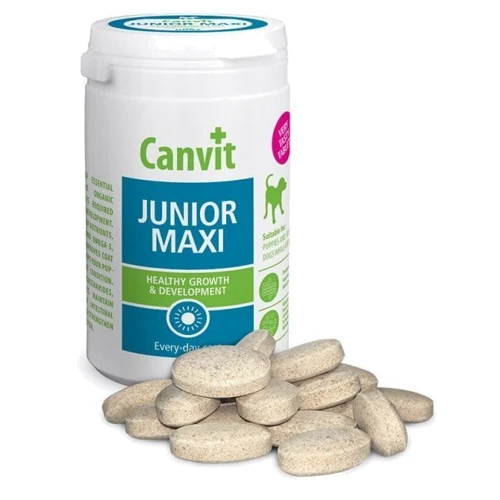 Витаминная добавка Сanvit Junior Maxi for dogs для щенков и молодых собак 230 г (can53373): Производитель Сanvit