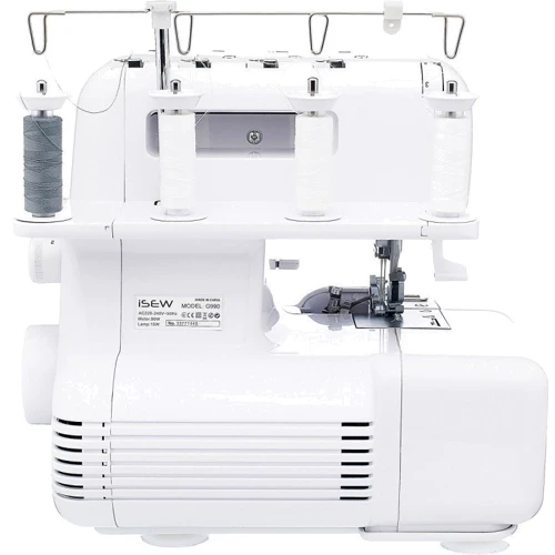 Оверлок iSew G990: Количество нитей для обметки 2, 3, 4