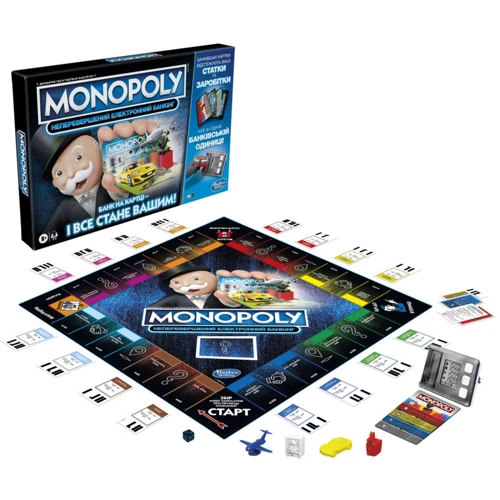 Настільна гра Hasbro Monopoly Монополія Бонуси без кордонів (рус) (E8978) фото 6