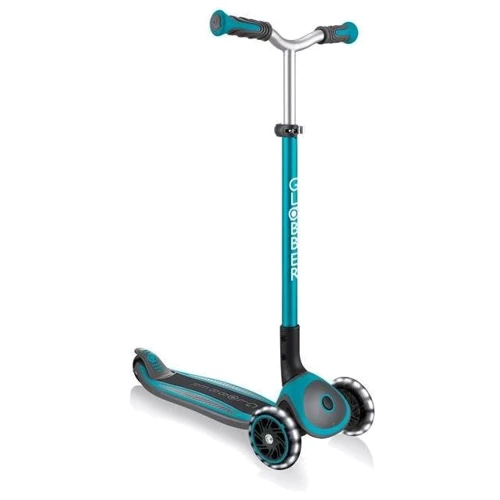 Самокат Globber Master Lights Teal (бирюзовый): Тип колес литые