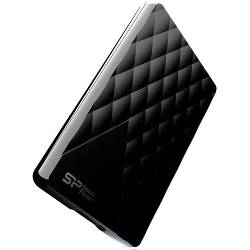 Внешний жесткий диск Silicon Power Diamond D06 1TB USB 3.0 Black (SP010TBPHDD06S3K): Размеры, мм 116 x 78 x 13