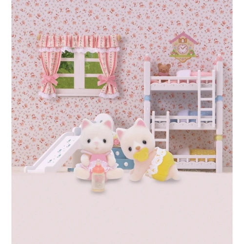 Ігровий набір Sylvanian Families Шовкові Коти-двійнята (5082): Стать для дівчаток
