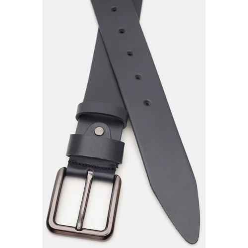 Мужской ремень Borsa Leather синий (V1115FX53-navy): Пол Мужской