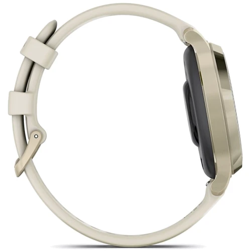 Смарт-часы Garmin Lily 2 Active Lunar Gold with Bone Silicone Band (010-02891-00): Особенности Компас, Металлический корпус, Влагозащищенные, Бесконтактная оплата