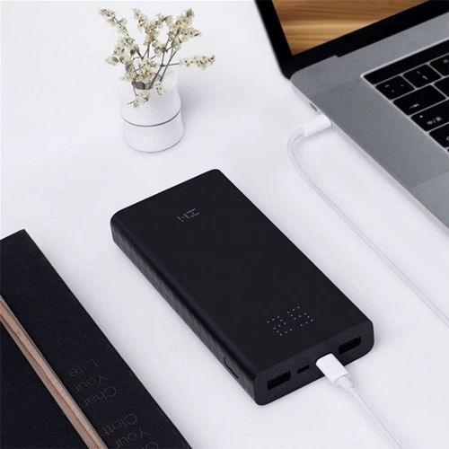 Внешний аккумулятор Xiaomi ZMI Power Bank Aura 20000mAh USB-C 27W Black (QB822): Емкость батареи, мАч 20000