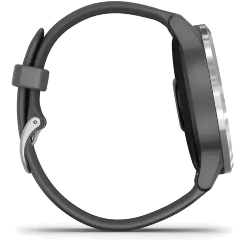 Смарт-годинник Garmin Vivoactive 4 Silver Stainless Steel Bezel w. Shadow Gray and Silicone B. (010-02174-01): Інтерфейси підключення Bluetooth , Wi-Fi , ANT Plus