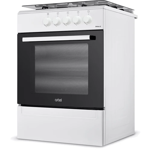 Газова плита Artel Ottima 50 G White: Тип варильної поверхні газова