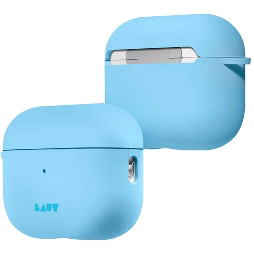 Чохол для навушників LAUT HUEX PASTELS Baby Blue (L_APP2_HXP_BL) for AirPods Pro 1/2 фото 1