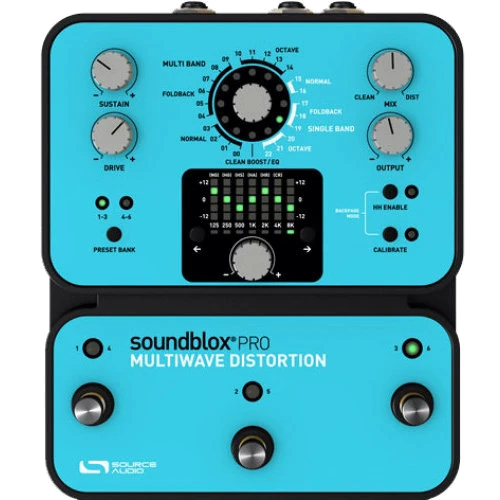 Педаль гитарных эффектов Гитарная педаль эффектов Source Audio SA140 Soundblox Pro Multiwave Distortion
