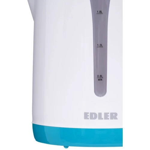 Электрочайник Edler EK4520 Turquoise: Цвет бирюзовый
