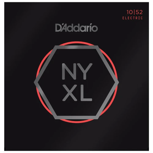 Струна для гитар Струны D`ADDARIO NYXL1052 LIGHT TOP / HEAVY BOTTOM (10-52)