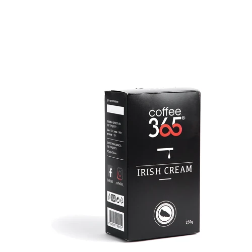 Кофе молотый Coffee365 Irish Cream 250 г (4820219990154)