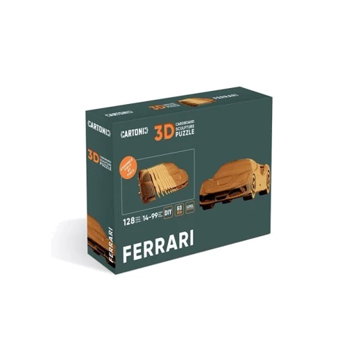 Картонный конструктор Cartonic 3D Puzzle FERRARI