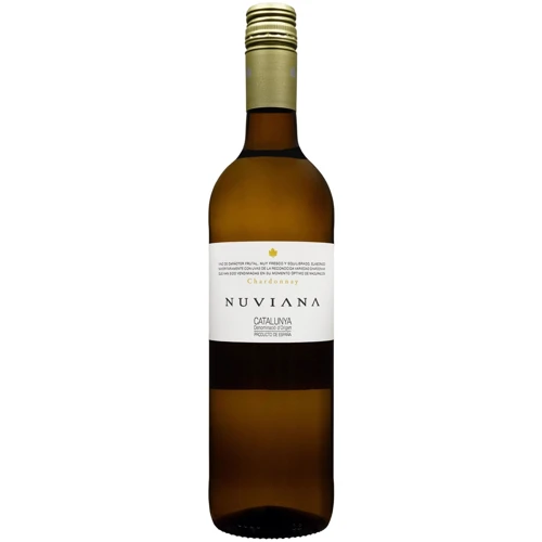 Вино Nuviana Chardonnay біле сухе 0.75 л (FSH_8410013993909)