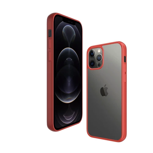 Чехол для iPhone PanzerGlass Clear Case Mandarin Red for iPhone 12 Pro Max (0281): Тип аксессуара чехол