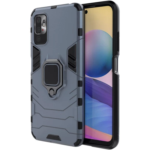 Аксессуар для смартфона Mobile Case Transformer Ring Metal Slate for Xiaomi Redmi Note 10 5G / Poco M3 Pro / Poco M3 Pro 5G