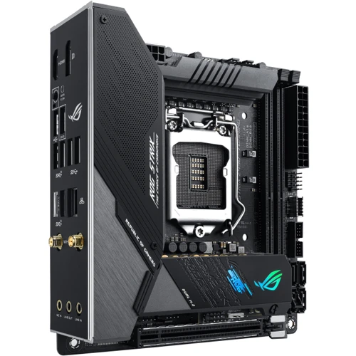 ASUS ROG STRIX Z490-I GAMING: Оперативная память 2xDDR4 4800 МГц, до 64 ГБ