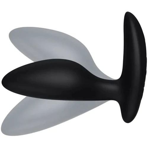 Анальная смарт-вибропробка We-Vibe Ditto+ Satin Black с пультом ДУ