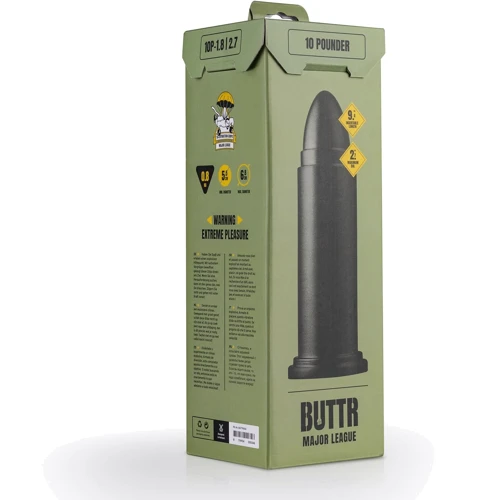 Анальная пробка BUTTR - 10 Pounder XXL Dildo