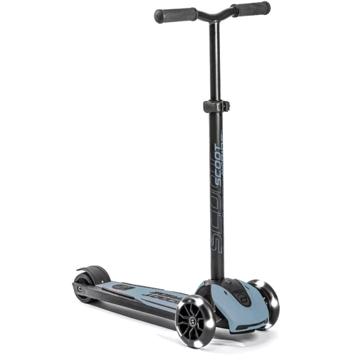 Самокат Scoot&Ride серии Highwaykick-5 со светящимися колесами стальной, 5+ до 80кг: Тип колес литые